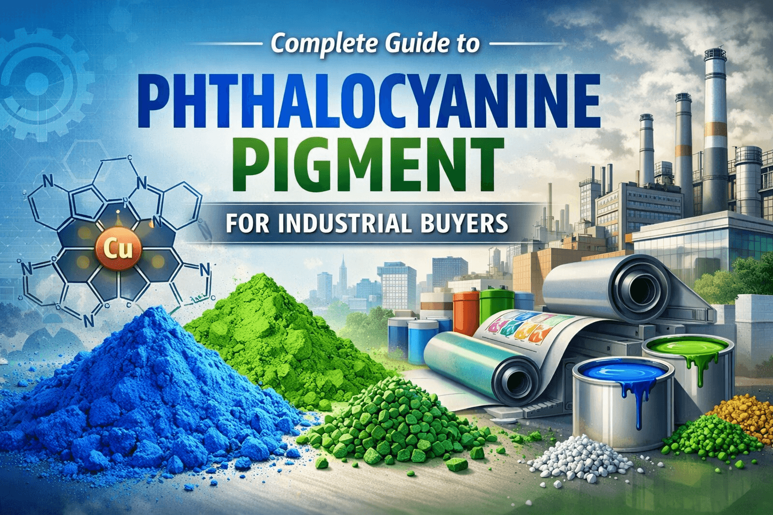 Complete Guide to Phthalocyanine Pigment for Industrial Buyers