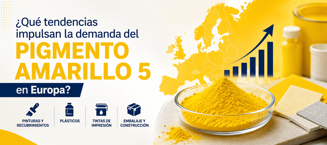 ¿Qué tendencias impulsan la demanda del Pigmento Amarillo 5 en Europa?