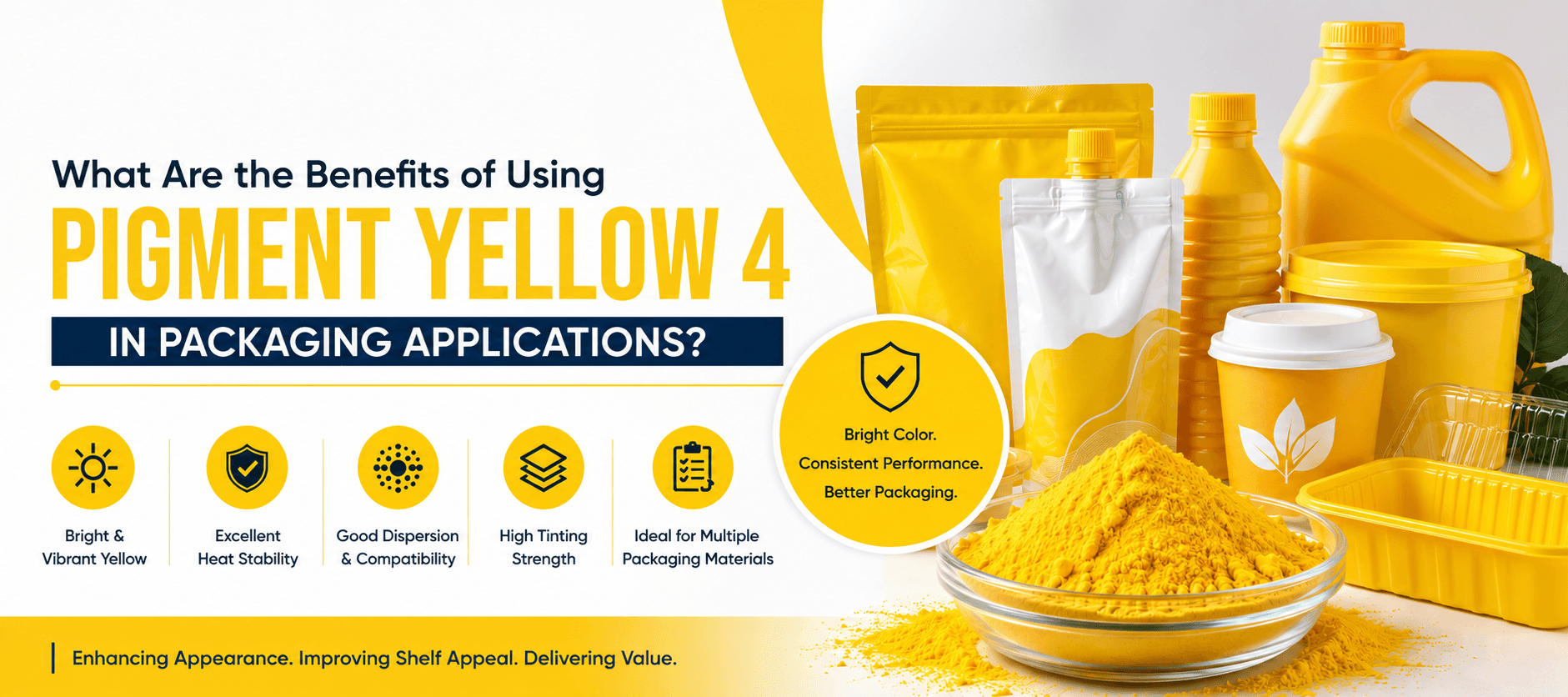What Are the Benefits of Using Pigment Yellow 4 in Packaging Applications?