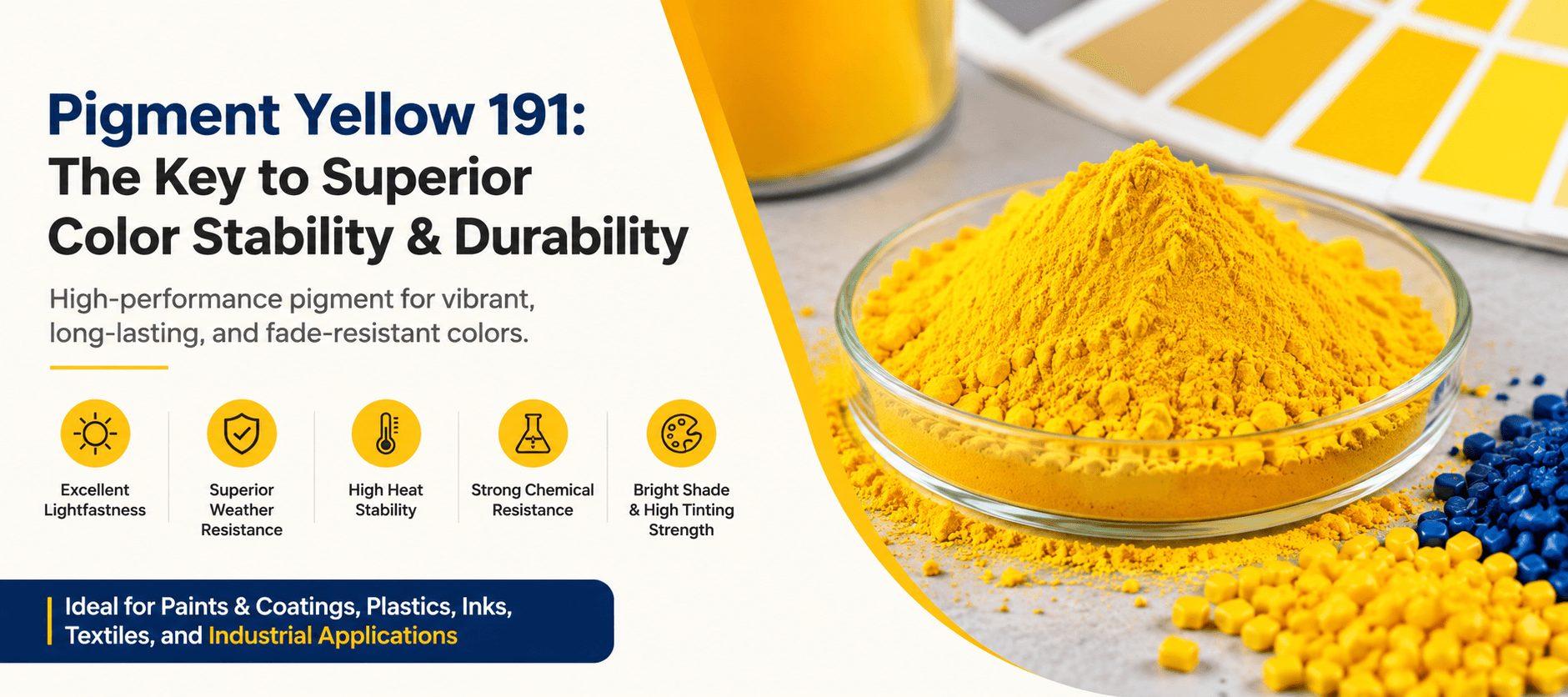 How Pigment Yellow 191 Improves Color Stability and Durability