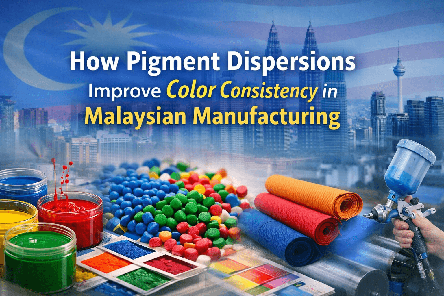How Pigment Dispersions Improve Color Consistency in Malaysian Manufacturing